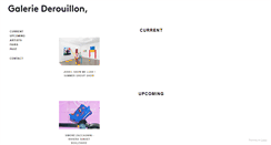 Desktop Screenshot of galeriederouillon.com